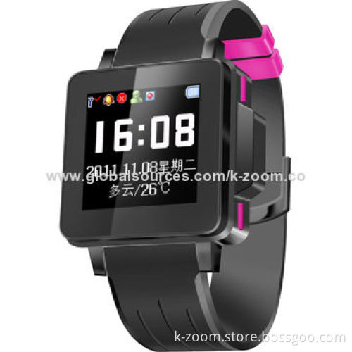 GPS Tracker/Smart Watch, OLED Screen, 3.7V/450mAh Battery